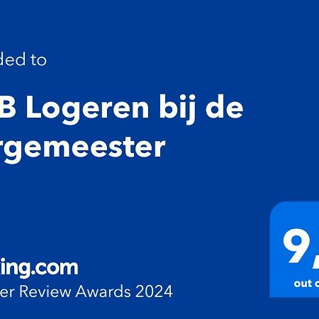 B&B Logeren Bij De Burgemeester Stad aan 't Haringvliet Dış mekan fotoğraf